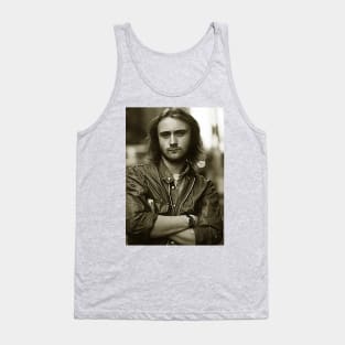 Young Phil Collins Tank Top